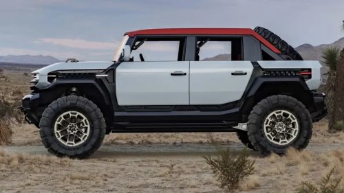 GMC, Hummer, GMC’s Hummer X Concepts Preview A Smaller, Smarter Electric Off-Roader