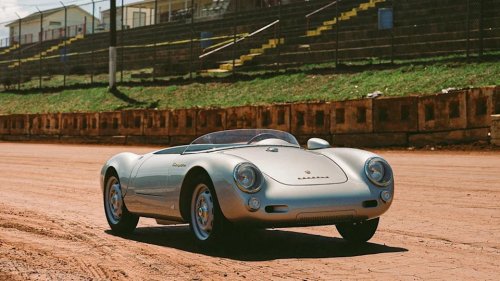 The Pint-Sized Hedley Studios Porsche 550 Spyder J in Photos