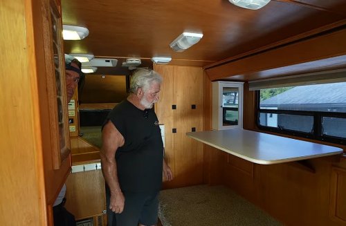 Ford, He Spent 6 Years Turning a Ford Truck Into a 30-Foot Diamond-Plated RV—and Now You Can Buy It