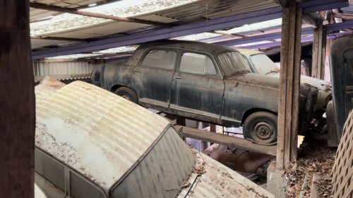 YouTube Explorers Discover A Classic Car Graveyard Lost To Time