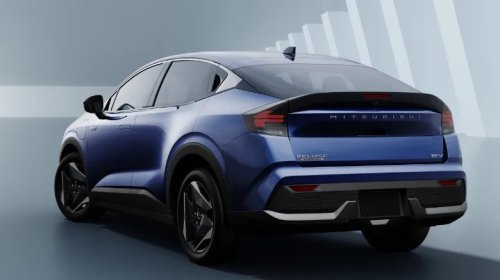 Mitsubishi, Nissan, Nissan Leaf, New 2027 Mitsubishi Eclipse Sportback Is Basically Just A Nissan Leaf On Aero-Optimized Tri-Spokes