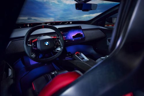 View Interior Photos of the 2026 BMW Concept M Neue Klasse