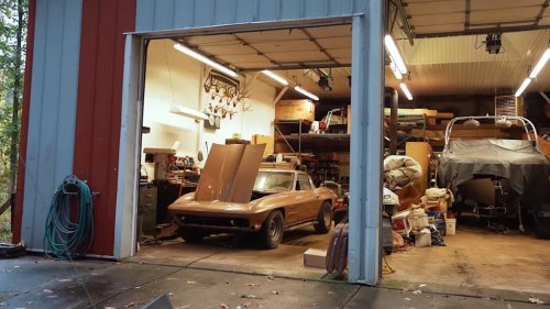 Dennis Collins Discovers A Saddle-On-Saddle 1964 Corvette Frozen In Time