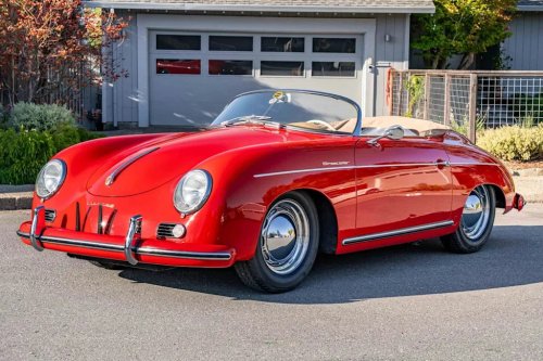 Porsche, One of Roughly 200: This 1954 Porsche 356 Pre-A Speedster Is the Real, Race-Bred Article