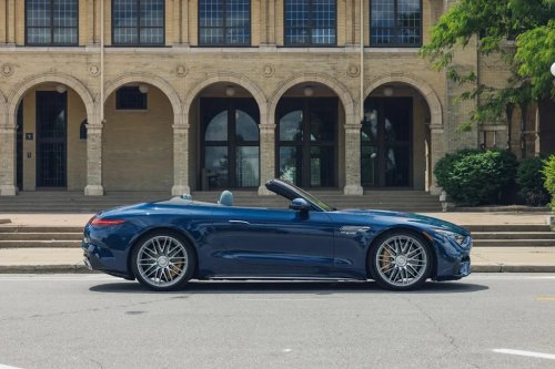 See Exterior Pics of the 2026 Mercedes-AMG SL63 S E Performance