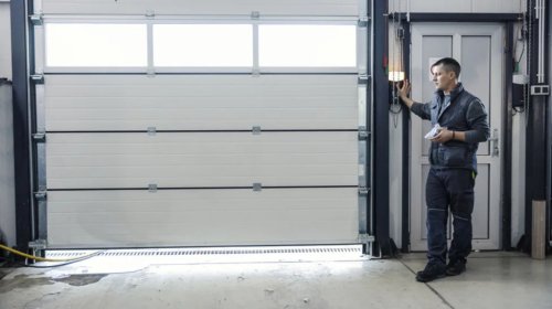 Cracking The Garage Door Helps With Summer Heat, But There Are Downsides