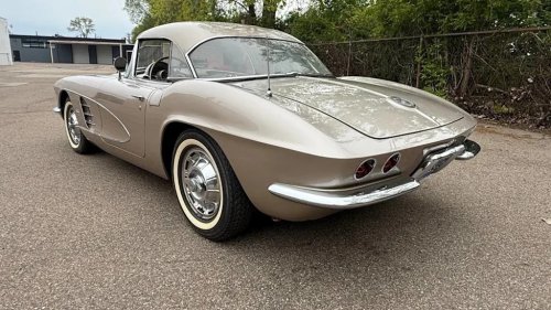 Chevrolet, Chevrolet Corvette, 1961 Chevrolet Corvette With Numbers Matching 283 And 40-Year Ownership Listed For Sale at $53,000