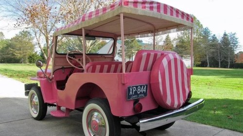 At $32,500, Is This 1958 Willys DJ3A Surrey Too Fringe?