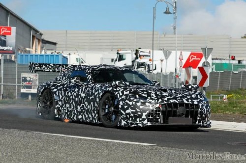 Mercedes-AMG GT Black Series Prototype Catches Fire at the Nürburgring