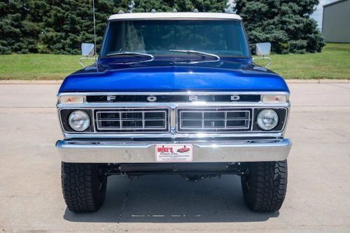 Ford, Ford F-250, 1976 Ford F-250 Custom Highboy 4x4 For Sale With 454 Miles on the Build