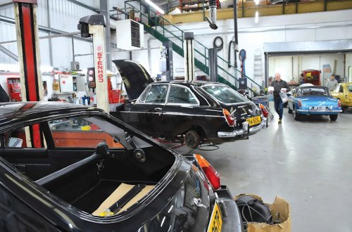 Inside this world-famous MG treasure trove