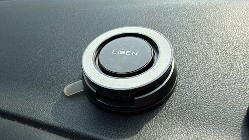 This minimalist car phone mount proves compact designs aren't always the answer