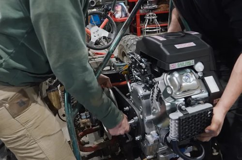 YouTubers Put a Massive Predator 670 V-Twin on a Knockoff Go-Kart—And It Was Terrifying