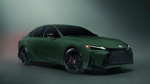 The 2027 Lexus IS Special Appearance Package Is Green and Therefore Good