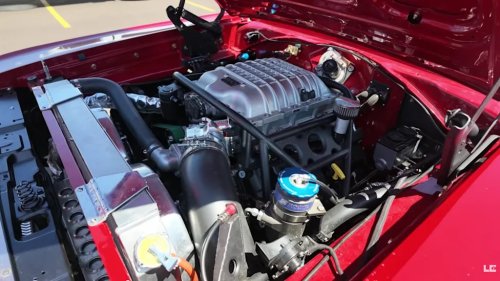 Dodge, 833-HP Hellcat-Swapped Dodge Coronet R/T Makes Its Way Up Pikes Peak