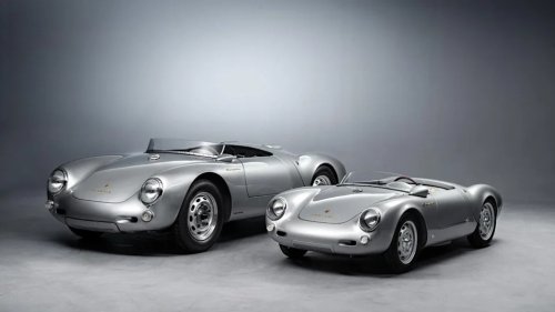 Porsche, This Porsche 550 Spyder J Is a Delightful 80%-Scale Electric-Powered Replica of a Legend