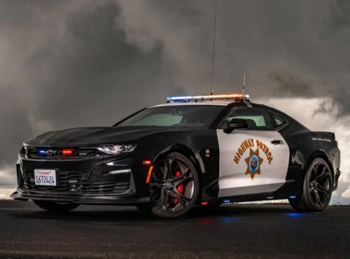 Chevy Camaro Makes One Last Appearance as a CHP Cruiser