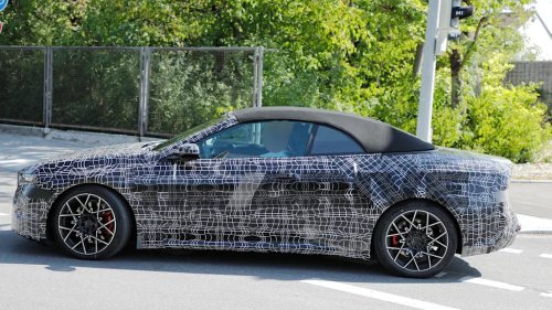 Spied: BMW i4 Convertible Confirms EV Droptops Are Going Mainstream