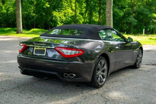 2012 Maserati GranTurismo Sport Convertible For Sale With 4,400 Miles