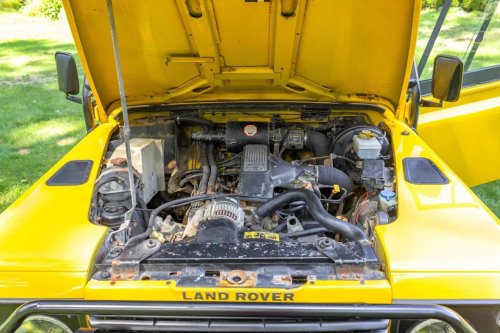 1997 Land Rover Defender 90 NAS Soft Top for Sale With 87,100 Miles