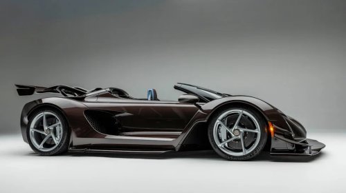 The $2,750,000, 3D-Printed Czinger 21C Spyder Makes 3,267 Pounds of Downforce—Roofless
