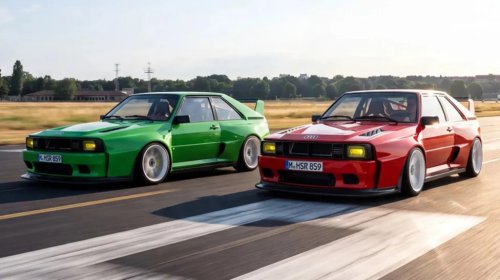 Audi, An Audi Legend Is Making A Restomod Comeback With 500+ HP Under The Hood