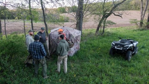 Can-Am's All-Electric Outlander ATV Is The Perfect Midwest and Eastern Hunting Partner. Silent And Reliable