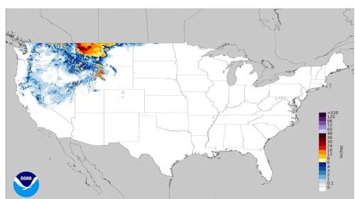 September Snow Map Shows 6 States That Could See Snow Next Month