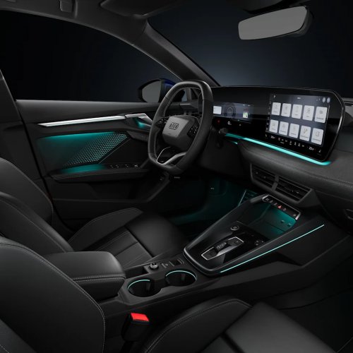 Audi, Audi A3, Buh-Bye Buttons! The 2027 Audi A3's Updated Cabin Trades Physical Controls for More Screen Acreage