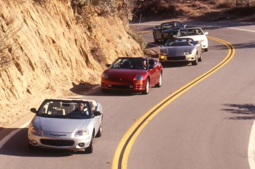 A Photo Tour of the 2001 Four Seat Convertible Comparison Test