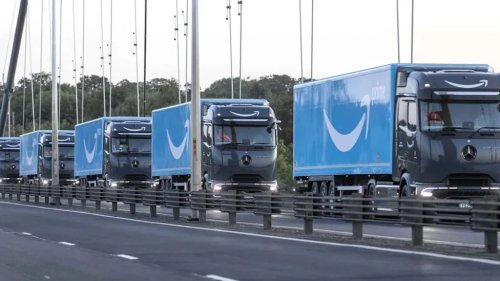 Amazon Now Has Over 50,000 Electric Delivery Vans In Its Fleet