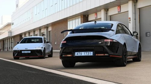 Hyundai’s Electric Sedan Just Beat The Lexus LFA Around The Nürburgring