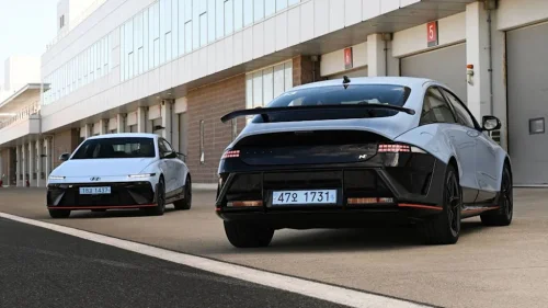 Hyundai’s Electric Sedan Just Beat The Lexus LFA Around The Nürburgring