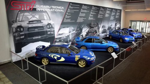 Subaru, The Reason Why Some Subaru STIs Have Pink Logos