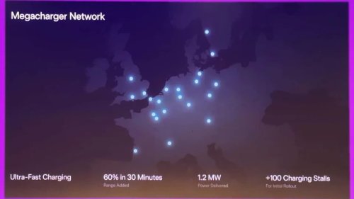 Tesla, Tesla's European Megacharger Rollout Starts With Over 100 Megawatt-Capable Chargers