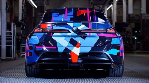 The BMW M3 EV Is Almost Done Hiding