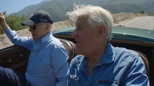 Chevy, Watch Jay Leno Drive With Joe Biden in His 1967 Single-Owner Chevy Corvette