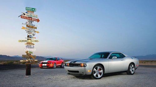 Dodge, Dodge Challenger, Ford, Dodge Challenger SRT8 vs. Ford Shelby GT500: The 2008 Muscle Car Battle Nobody Saw Coming