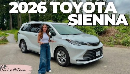 I Love Minivans! 2026 Toyota Sienna Limited Hybrid AWD