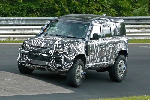 Land Rover, Rover, New Extreme Land Rover Defender Spotted Absolutely Flying on the Nurburgring
