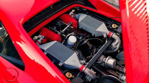 Ferrari, The Barely Driven 1985 Ferrari 288 GTO in Photos