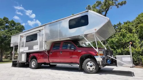 Ford, This Ford Super Duty Mega Camper Is One of the Most Extreme RVs Ever