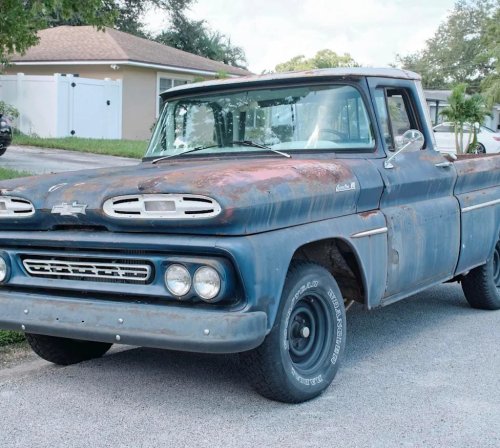 Chevrolet, This Patina-Perfect 1961 Chevrolet Apache C10 Is No-Reserve on Hagerty Marketplace