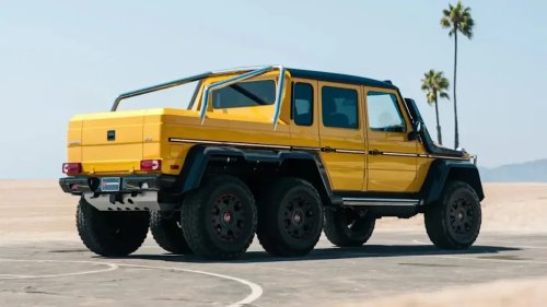 Mercedes, This Is Your Chance To Own A Wild Mercedes-AMG G65 6x6 Pickup Truck