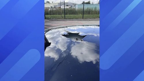 Volkswagen Sunroof Explodes While Woman Drives Down the Highway