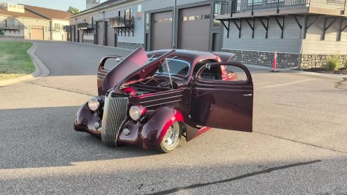 1936 Ford Model 68 Deluxe 3-Window Coupe for Sale With 10,000 Miles Shown