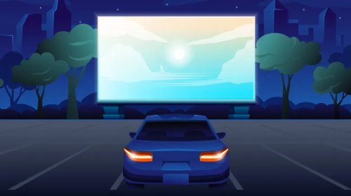 Huawei, Huawei's New Car Headlights Can Project A 120-Inch Movie Screen