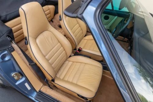 No-Reserve 1989 Porsche 911 Carrera Cabriolet With 25k Miles Is Up for Sale on Bring a Trailer