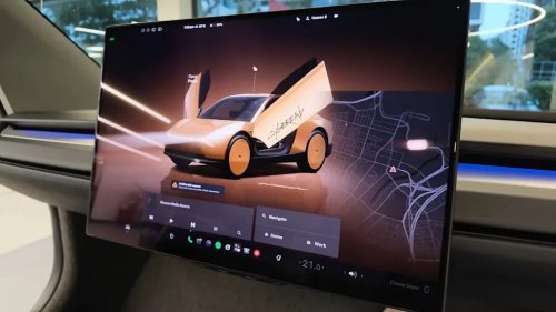 Tesla, Is This the High-Tech Software That Will Greet Us in the Tesla Cybercab?