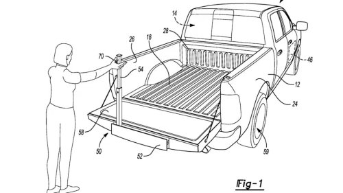 Ford Wants You To Move Your F-150 By Pushing Its Tailgate Handle